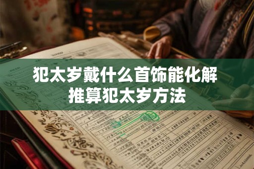 犯太岁戴什么首饰能化解 推算犯太岁方法