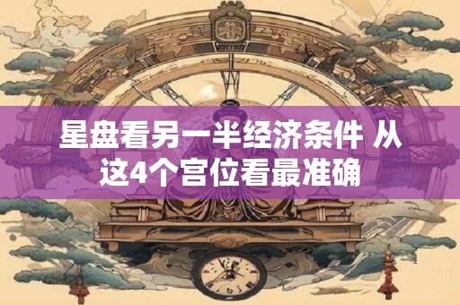 星盘看另一半经济条件 从这4个宫位看最准确