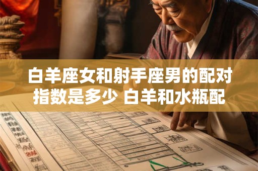 白羊座女和射手座男的配对指数是多少 白羊和水瓶配对