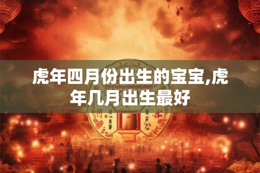 虎年四月份出生的宝宝,虎年几月出生最好