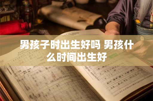 男孩子时出生好吗 男孩什么时间出生好