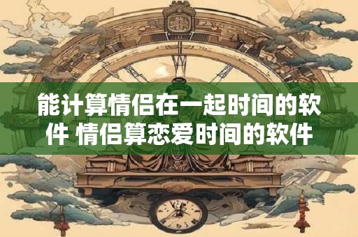 能计算情侣在一起时间的软件 情侣算恋爱时间的软件