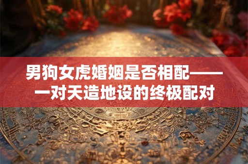 男狗女虎婚姻是否相配——一对天造地设的终极配对