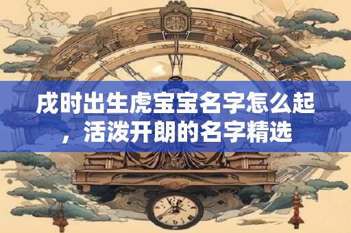戌时出生虎宝宝名字怎么起，活泼开朗的名字精选