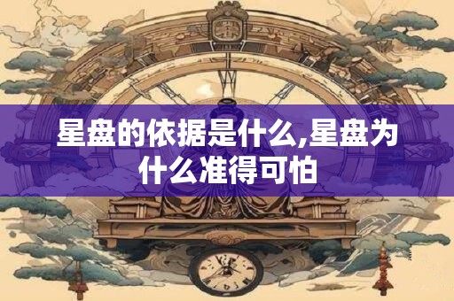 星盘的依据是什么,星盘为什么准得可怕