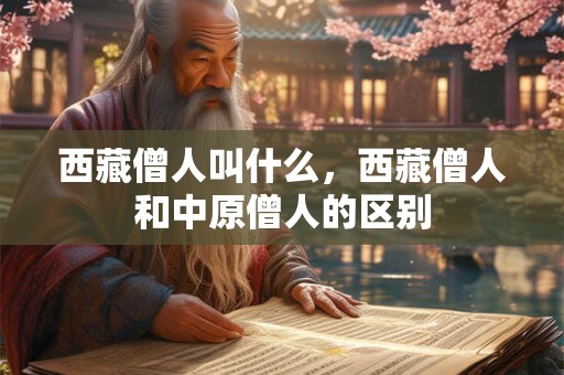 西藏僧人叫什么，西藏僧人和中原僧人的区别