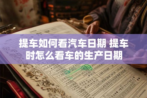 提车如何看汽车日期 提车时怎么看车的生产日期