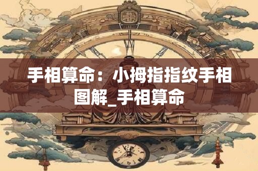 手相算命：小拇指指纹手相图解_手相算命
