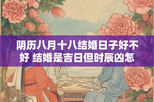 阴历八月十八结婚日子好不好 结婚是吉日但时辰凶怎么办