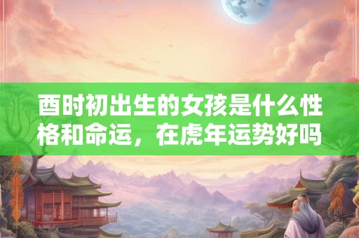 酉时初出生的女孩是什么性格和命运，在虎年运势好吗？