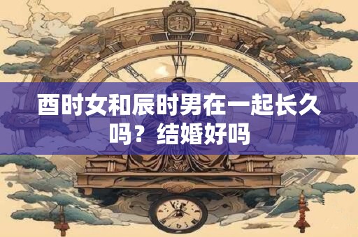 酉时女和辰时男在一起长久吗？结婚好吗