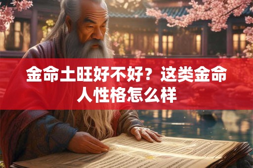 金命土旺好不好？这类金命人性格怎么样