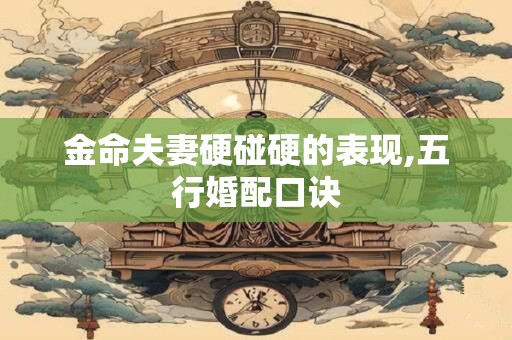 金命夫妻硬碰硬的表现,五行婚配口诀