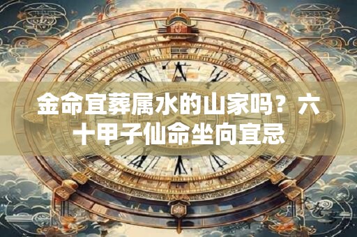 金命宜葬属水的山家吗？六十甲子仙命坐向宜忌