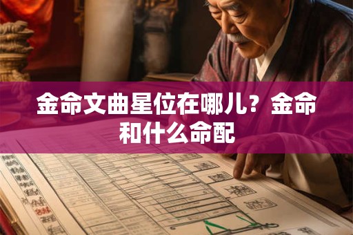 金命文曲星位在哪儿？金命和什么命配