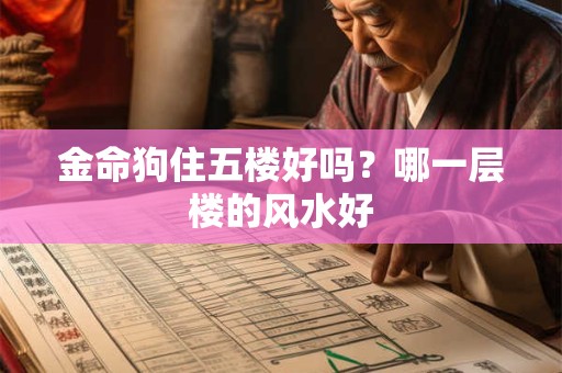 金命狗住几楼好？哪个楼层对属金之人运势好