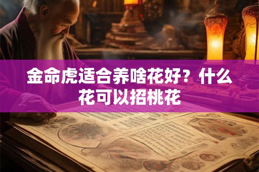 金命虎适合养啥花好？什么花可以招桃花