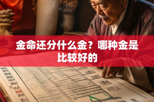 金命运势不好要怎么转运？金命好还是木命好？