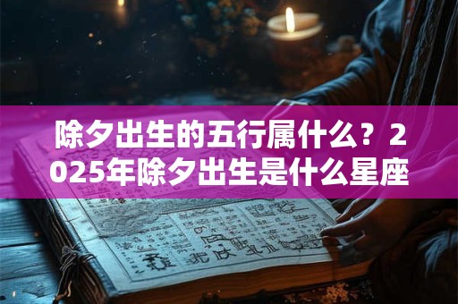 除夕出生的五行属什么？2025年除夕出生是什么星座？