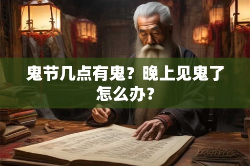 鬼节住酒店的忌讳有哪些？为什么中元节忌说鬼字？