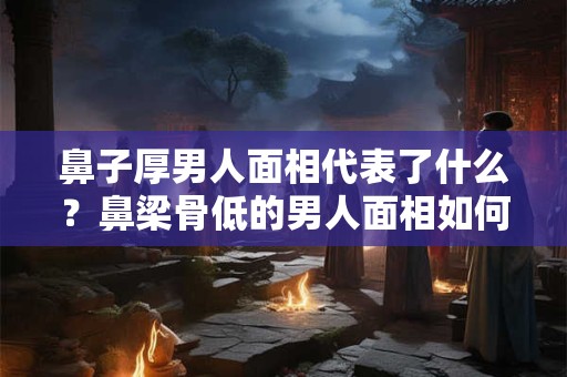 鼻子厚男人面相代表了什么？鼻梁骨低的男人面相如何