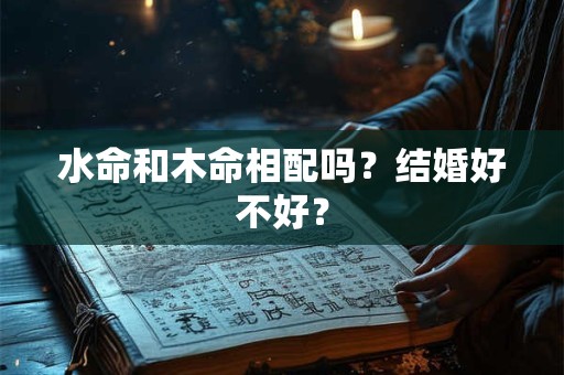 水命和木命相配吗？结婚好不好？