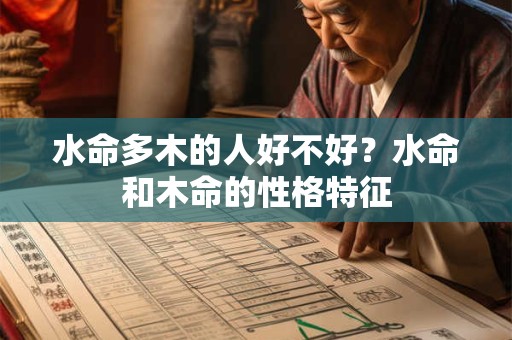 水命多木的人好不好？水命和木命的性格特征