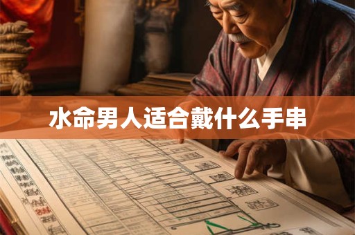 水命男人适合戴什么手串？有什么讲究？