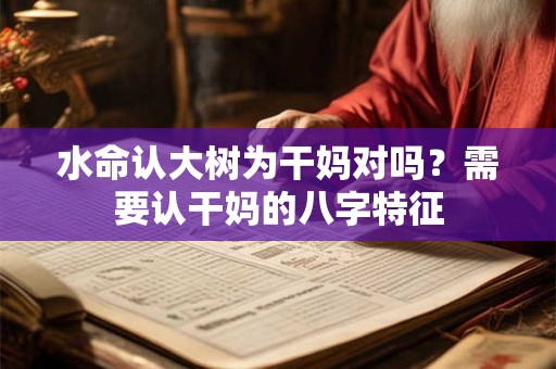 水命认干妈有什么讲究？水命五行喜忌