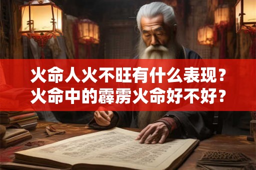 火命人火多会有什么优缺点？炉中火命好不好？