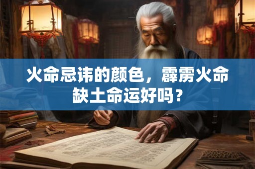 详细阅读:火命忌什么行业?哪些饰品属火? 火命忌什么行业?哪些饰品属火?