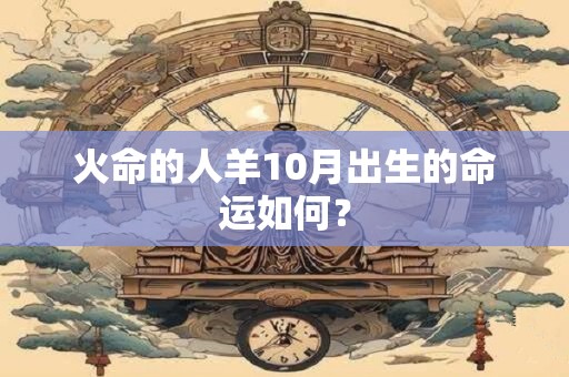 火命的人羊与水命虎结婚会怎样？