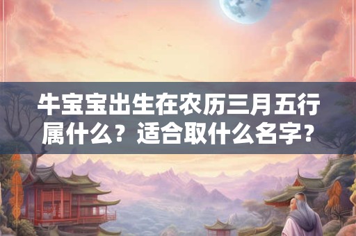 牛宝宝乳名带什么偏旁好？牛年宝宝姓黄叫什么好？