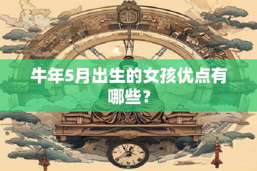 牛年5月出生的宝宝宜用字推荐 宝宝取名技巧介绍