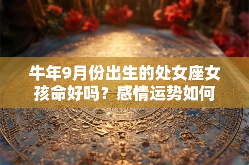 牛年9月份出生的处女座男孩命好吗？有什么说法？
