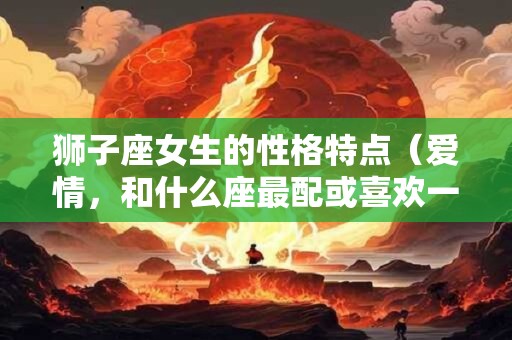 狮子座女生的性格特点（爱情，和什么座最配或喜欢一个人的表现）