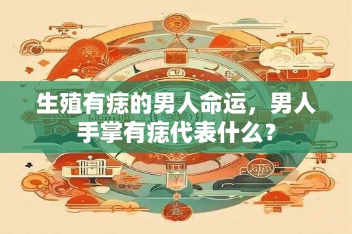 生殖有痣的男人命运，男人手掌有痣代表什么？