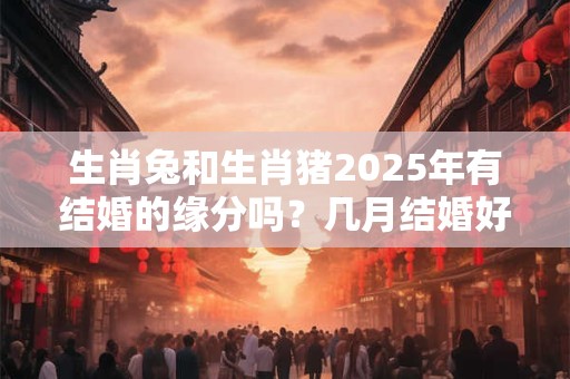 生肖兔和生肖猪2025年有结婚的缘分吗？几月结婚好？
