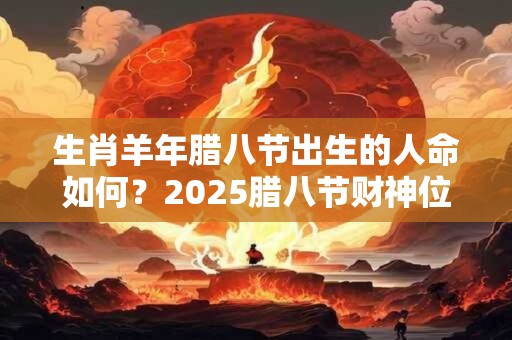 生肖羊年腊八节出生的人命如何？2025腊八节财神位