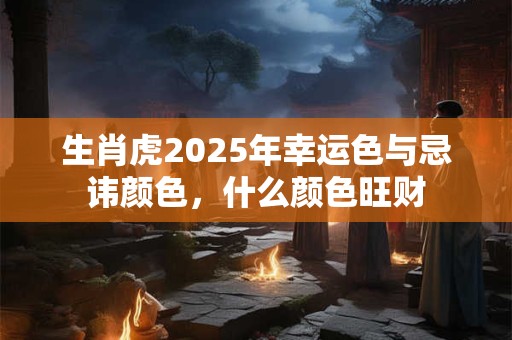 生肖虎2025年幸运色与忌讳颜色，什么颜色旺财