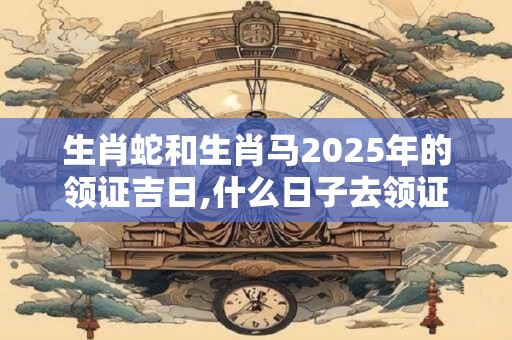 生肖蛇和生肖虎2025年的领结婚证好日子,吉日查询