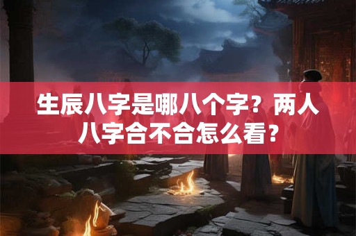 生辰八字是哪八个字？两人八字合不合怎么看？