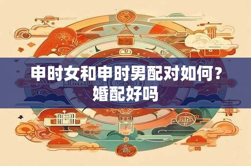 申时女和申时男配对如何？婚配好吗