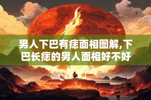男人下巴有痣面相图解,下巴长痣的男人面相好不好