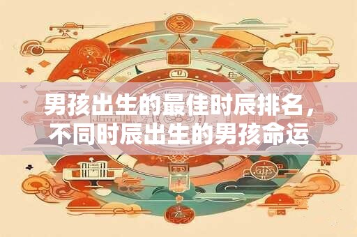 男孩出生的四个最佳时辰,几点出生最富贵最好？