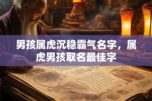 男孩属虎沉稳霸气名字，属虎男孩取名最佳字