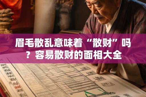 眉毛压眼的男人面相好不好？眉骨突出的男人面相