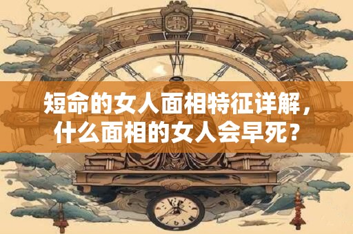 短命的女人面相特征详解，什么面相的女人会早死？
