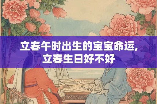 立春前过年与立春后过年的差别,除夕立春有什么说法