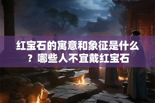 红宝石的寓意和象征是什么？哪些人不宜戴红宝石